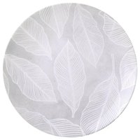 Conjunto 12 Pratos Rasos Tramontina Arbo 25cm em Porcelana Decorada Cozinha Mesa Posta
