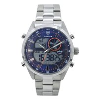 Relógio Masculino Tuguir AnaDigi Infinity GCS-1265 - Prata e Azul