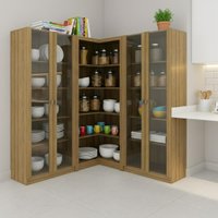 Armário de Cozinha Portuguesa Amêndoa