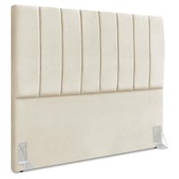 Cabeceira Queen 160 cm Com Frame Dalia Suede Bege Artte