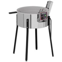 Fritadeira Tacho Elétrica Metalcubas 15 Litros 5500W Cuba de Alumínio 220V TFRE 15 ALM