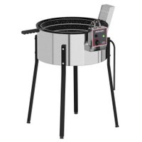 Fritadeira Tacho Elétrica Metalcubas 15 Litros 5500W Cuba Esmaltada 220V TFRE 15 ESM