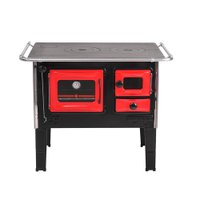 Fogão a Lenha Lado Esquerdo Prime N 2 Vermelho Hidro