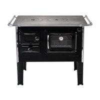 Fogão a Lenha Lado Direito Prime N 2 Preto Hidro