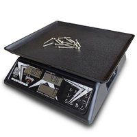 Balança Contadora Ramuza 6kg/2g Bivolt Cristal Preta Com Bateria