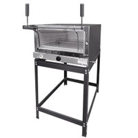 Forno de Pizza a Gás MR Fogões 60x80 cm com Cavalete