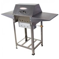 Churrasqueira Inox a Bafo e Carvão Itajobi