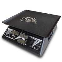 Balança Contadora Ramuza 6kg/2g Bivolt Cristal Preta Sem Bateria