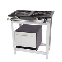 Fogão Venâncio Extra 2 Bocas 1 Dupla com Forno E2d1f