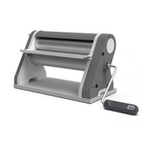 Cilindro de Massas Manual Anodilar Cromado Cinza Estilo 28cm