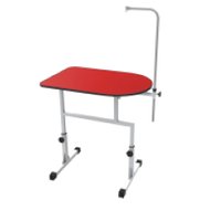 Mesa para Tosa Móvel Minag Vermelha com Girafa