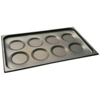 Bandeja para fazer Ovos Venâncio em Teflon com 8 Cavidades Gn1/1po