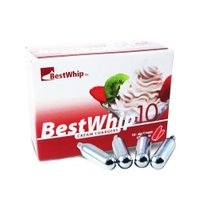 Gás para Garrafa Chantilly BestWhip 50 Caixas com 10 Cápsulas Cada