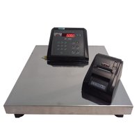 Balança Industrial Ramuza 150kg/50g Bivolt IDR10.000 Impressora Térmica