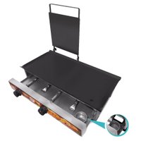 Sanduicheira a Gás 30x60 com Prensa MR Fogões