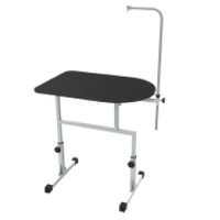 Mesa para Tosa Móvel Minag Preta com Girafa