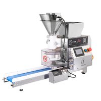 Máquina de Fazer Salgado Bailon Recheio Duplo Inox Painel Touch Screen Sirius 5.0 com Esteira Sirius Pro Bivolt