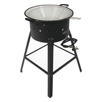 Fritador Pasteleiro a Gás 14 Litros Metal Brey com Cesto TP - 07 - CC