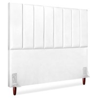 Cabeceira Casal 140 cm Com Frame Carla Corino Branco Artte