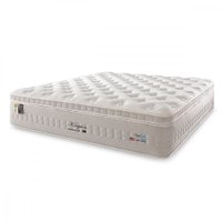Colchão King Zidi Kingston Molas Ensacadas Látex Visco Gel 193x203x42cm - Cinza