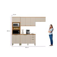 Cozinha 4 Pe&ccedil;as com Torre Quente Selene Linea Brasil