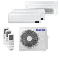 Ar Condicionado Multi Tri Split HW e K7 Samsung Wind Free 24000 BTU (2x9000+1x12000) Quente e Frio Inverter R410