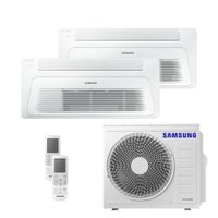 Ar Condicionado Multi Bi Split K7 1V Samsung Wind Free 24000 BTU (1x1200+1x18000) Quente e Frio Inverter R410 220V
