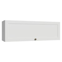 Armário Aéreo 100 cm 1 Porta Basculante Branco Vik Madesa
