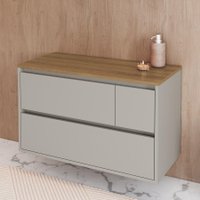 Balcão Gabinete Suspenso Banheiro 80 Belarus Arenas