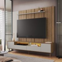 Home Rack e Painel Para Tv com iluminação LED Rotterdam Arenas