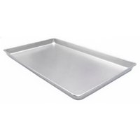 Kit com 20 Assadeiras de Alumínio Baronesa 40x60cm Plana Lisa Reta 0,8mm