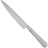 Jogo 50 Facas de Mesa Churrasco Prateadas Aço Inox Restaurantes Churrascarias