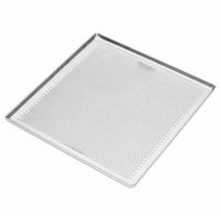 Kit com 10 Bandejas de Alumínio Baronesa 35x35 Plana Perfurada