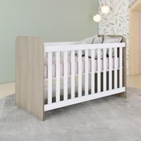 Berco Infantil Grade Fixa 133X66 cm Labirinto Rustico Branco Henn