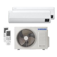 Ar Condicionado Multi Bi Split Samsung Wind Free 18000 BTUs (2x12000) Quente e Frio Inverter R410 220V (AJ050AXJ2KH/AZ)
