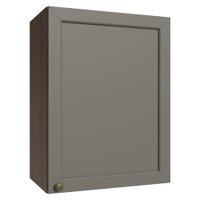 Armário Aéreo 50cm 1 Porta Rustic/Cinza Vik Madesa