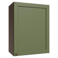 Armário Aéreo 50cm 1 Porta Rustic/Verde Vik Madesa