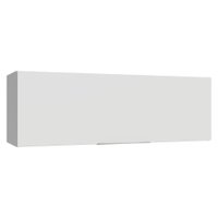 Armário Aéreo para Quarto 100 cm 1 Porta Basculante Branco Neo Madesa