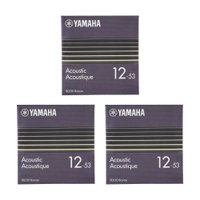 Kit 3 Encordoamentos para Violão 80/20 Bronze Light 12-53 GSA12 Yamaha
