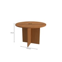 Conjunto Sala de Jantar Nira Kappesberg de 4 Cadeiras Veludo Bege