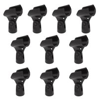 Kit 100 Suportes Cachimbo Para Microfone Com Fio B19A Onyx