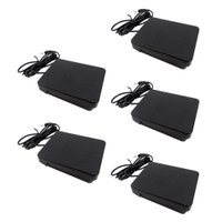 Kit 5 Pedais Sustain Rhythmic para Teclado e Piano Digital