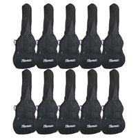 Kit 10 Capas para Violão Clássico Acústico Preta Thomaz