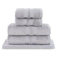Jogo Toalhas Banho Buddemeyer 5p Algodão Egípcio Cinza 3131
