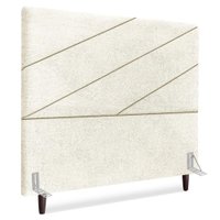 Cabeceira Casal 140 cm Com Frame Cristal Boucle Bege Artte