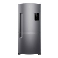 Geladeira Brastemp Inox Frost Free Inverse 591 Litros - BRE85MK