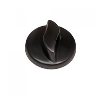 Bot&atilde;o man&iacute;pulo em S cor Preto para Cooktop