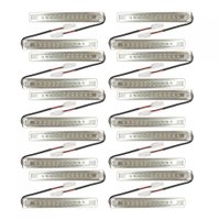 Kit L&acirc;mpada Led Retangular - 20 pe&ccedil;as