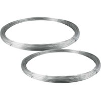 Kit 2 Arames de Cerca Elétrica Vonder BWG 15 183mm Rolo 500m Segurança Rural e Residencial