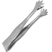 Kit 50 Pegadores Carne Servir Churrasco Pinça Aço Inox Pequeno 16cm Restaurante Buffet